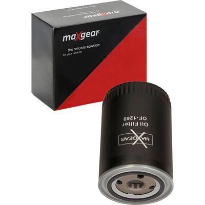 Maxgear Ölfilter - M22 Gewinde - Rücklaufsperrventil - 142mm Höhe - 93mm Durchmesser - Fiat, Peugeot, Citroën Maxgear Ölfilter - M22 Gewinde - Rücklaufsperrventil - 142mm Höhe - 93mm Durchmesser - Fiat, Peugeot, Citroën