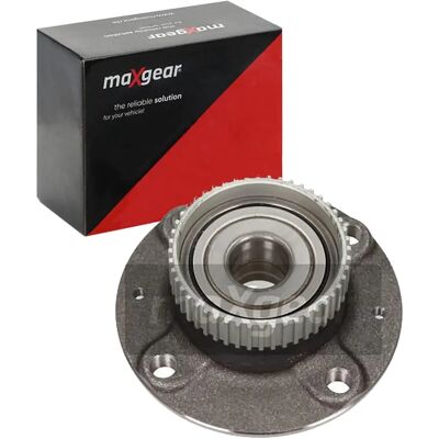 Set rulmenți roată pentru axa spate Maxgear - 4 găuri cu inel ABS pentru Peugeot 206 Set rulmenți roată pentru axa spate Maxgear - 4 găuri cu inel ABS pentru Peugeot 206