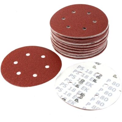 Klingspor 150mm Körnung 80 Selbstklebende Schleifscheibe - Schleifpapier Klingspor 150mm Körnung 80 Selbstklebende Schleifscheibe - Schleifpapier
