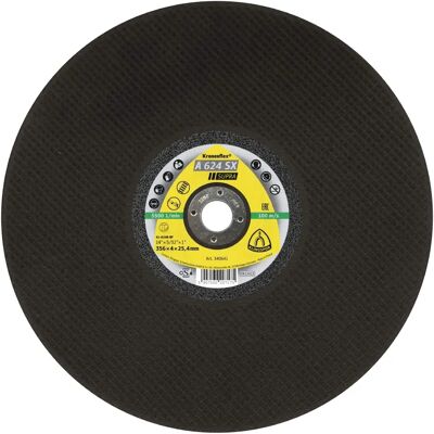Klingspor A 624 SX Trennscheibe - Stahl, 356mm, 4mm, 25,4mm Klingspor A 624 SX Trennscheibe - Stahl, 356mm, 4mm, 25,4mm