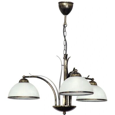 Luminex Korfu Lampadario - Design moderno, E27, 3 x 60W Luminex Korfu Lampadario - Design moderno, E27, 3 x 60W
