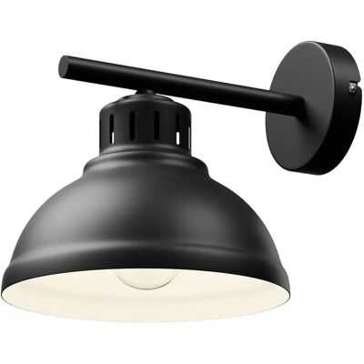 Luminex Sven Czarna Lampa Ścienna - E27, Nowoczesna, Dekoracyjna Luminex Sven Czarna Lampa Ścienna - E27, Nowoczesna, Dekoracyjna