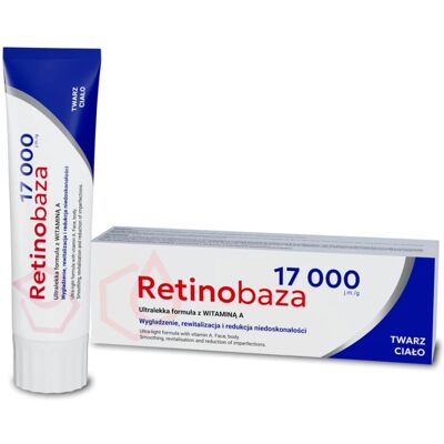 Retimax Retinobaza 17000 Crème à la Vitamine A - Crème à la Vitamine A - Publicité Retimax Retinobaza 17000 Crème à la Vitamine A - Crème à la Vitamine A - Publicité