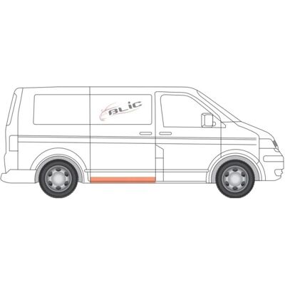 BLIC Panneau latéral Volkswagen Transporter 5 - Pièce de carrosserie BLIC Panneau latéral Volkswagen Transporter 5 - Pièce de carrosserie