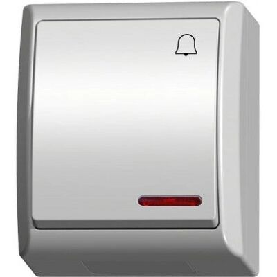 Ospel ŁNH-6HS/00 Weiß Elektrischer Schalter - IP44 Kompakt Ospel ŁNH-6HS/00 Weiß Elektrischer Schalter - IP44 Kompakt