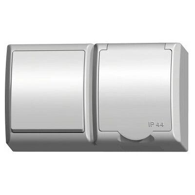 Ospel ZH-Ł1G/00/w Weiß - Schalter Ospel ZH-Ł1G/00/w Weiß - Schalter