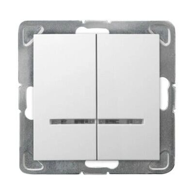 Ospel ŁP-2YS/m/00 Weiß - Schalter Ospel ŁP-2YS/m/00 Weiß - Schalter