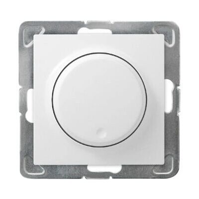 Ospel ŁP-8Y/m/00 - Dimmer & Schalter - Weiß Ospel ŁP-8Y/m/00 - Dimmer & Schalter - Weiß