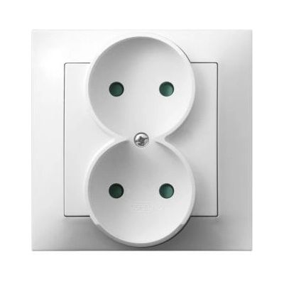 Ospel GP-2YP/00 Steckdose - IP20 Schutz Ospel GP-2YP/00 Steckdose - IP20 Schutz