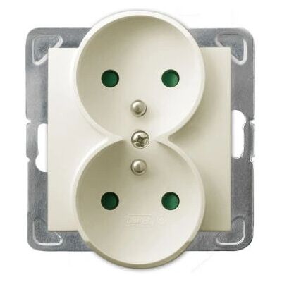 Ospel GP-2YRZP/m/27 - Steckdose Ospel GP-2YRZP/m/27 - Steckdose