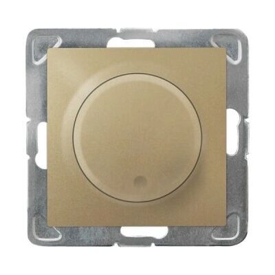 Ospel ŁP-8Y/m/28 - Dimmer & Schalter - Gold Ospel ŁP-8Y/m/28 - Dimmer & Schalter - Gold