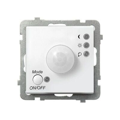Ospel ŁP-16R/m/00 Bewegungsmelder - 7m, 136° - Weiß Ospel ŁP-16R/m/00 Bewegungsmelder - 7m, 136° - Weiß