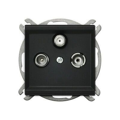 Ospel GPA-RS/m/33 Metallsockel - Antennensteckdose Ospel GPA-RS/m/33 Metallsockel - Antennensteckdose
