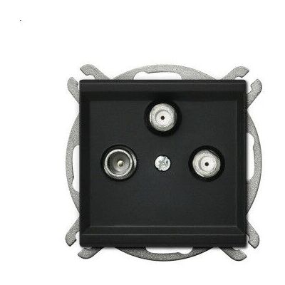 Prise satellite Ospel GPA-R2S/m/33 noire Prise satellite Ospel GPA-R2S/m/33 noire
