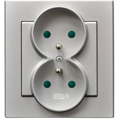 Ospel GP-2RZP/38 Enchufe - IP20 Protección Ospel GP-2RZP/38 Enchufe - IP20 Protección