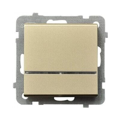 Ospel ŁP-1RS/m/39 - Interrupteur Or - Commutateur Électrique Ospel ŁP-1RS/m/39 - Interrupteur Or - Commutateur Électrique
