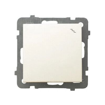 Ospel ŁP-3G/m/27 - Schalter + Steckdose - Elektrischer Schalter/Steckdose Ospel ŁP-3G/m/27 - Schalter + Steckdose - Elektrischer Schalter/Steckdose