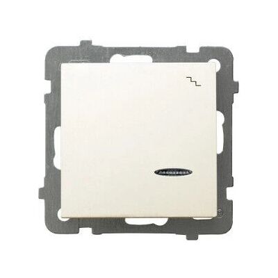 Ospel ŁP-3GS/m/27 - Schaltersteckdose - Beige Ospel ŁP-3GS/m/27 - Schaltersteckdose - Beige