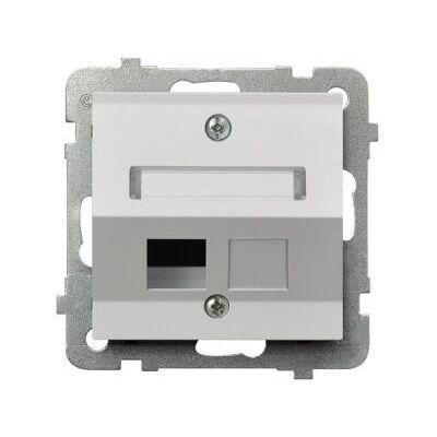 Ospel GPK-1RS/p/00 Weiße Steckdose - Socket Outlet Ospel GPK-1RS/p/00 Weiße Steckdose - Socket Outlet