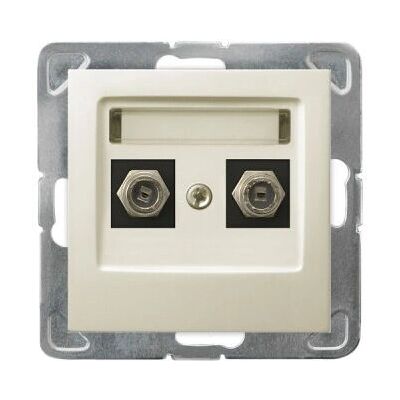 Ospel GPA-2YF/m/27 Steckdose - IP20 Schutzart Ospel GPA-2YF/m/27 Steckdose - IP20 Schutzart