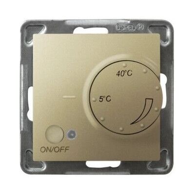 Ospel RTP-1YN/m/28 - Gold Thermostat - IP20 Ospel RTP-1YN/m/28 - Gold Thermostat - IP20