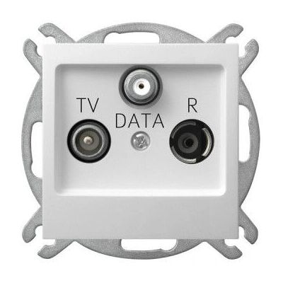 Ospel GPA-YD/m/00 Steckdose Weiß - Impresja Serie Ospel GPA-YD/m/00 Steckdose Weiß - Impresja Serie