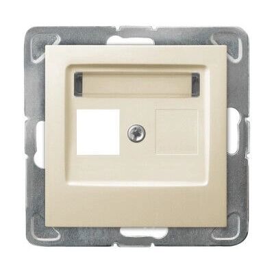 Ospel GPK-1Y/p/27 Ecru Steckdose - socket-outlet Ospel GPK-1Y/p/27 Ecru Steckdose - socket-outlet