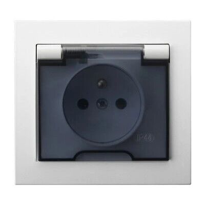 Ospel GPH-1WZ/00/d Steckdose - IP44 Wasserfest Ospel GPH-1WZ/00/d Steckdose - IP44 Wasserfest