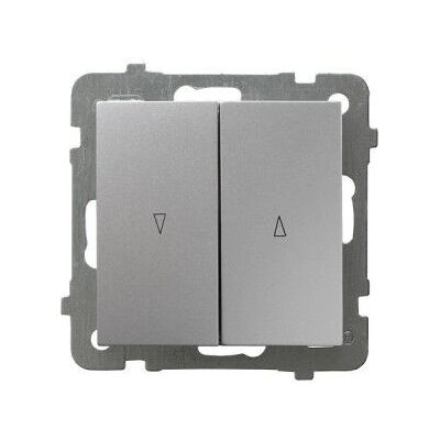 Ospel ŁP-7G/m/18 Silber - Elektrischer Schalter Ospel ŁP-7G/m/18 Silber - Elektrischer Schalter