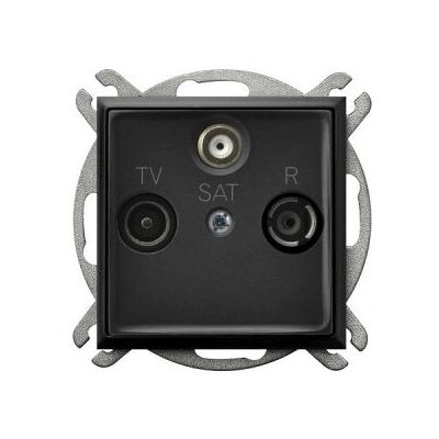 Ospel GPA-US/m/33 Enchufe de pared negro Ospel GPA-US/m/33 Enchufe de pared negro