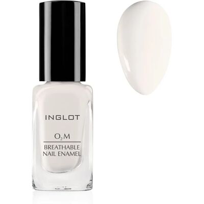 Inglot Vernis Transpirable O2M Blanc - Vernis à Ongles - Publicité Inglot Vernis Transpirable O2M Blanc - Vernis à Ongles - Publicité