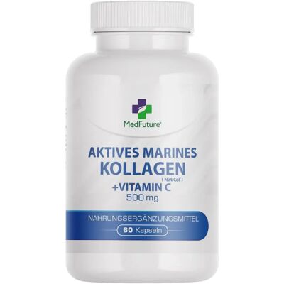 Biogo.pl - MedFuture Active Marine Kolagen NatiCol - 60 kapsułek Biogo.pl - MedFuture Active Marine Kolagen NatiCol - 60 kapsułek