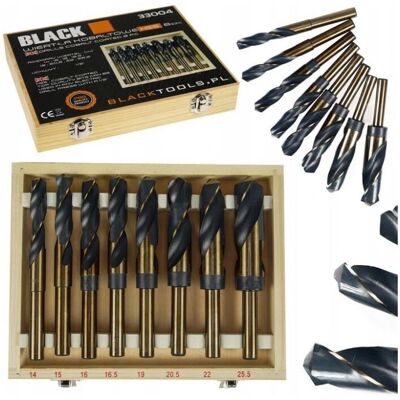 SVE Kobaltbohrer-Set 8 Stück - Für Metall & Holz SVE Kobaltbohrer-Set 8 Stück - Für Metall & Holz