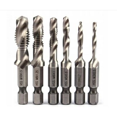 MGA - TapDieSet - 6pc - Silber - Tap and Die Set MGA - TapDieSet - 6pc - Silber - Tap and Die Set
