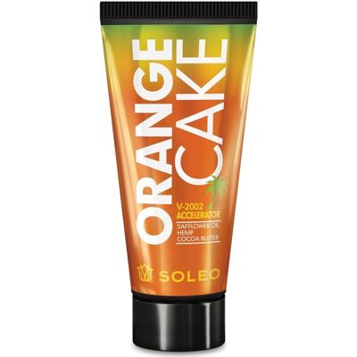 Soleo Orange Cake - Accélérateur de bronzage - Publicité Soleo Orange Cake - Accélérateur de bronzage - Publicité