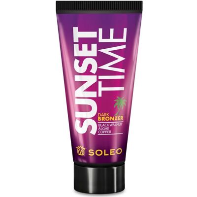 Soleo Sunset Time Bronzer Intense - Bronzage Rapide - Publicité Soleo Sunset Time Bronzer Intense - Bronzage Rapide - Publicité