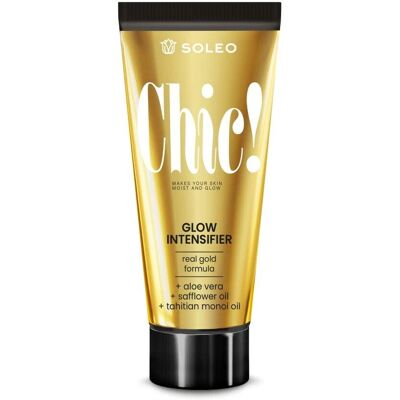 Soleo Chic! Accélérateur - Boosteur de bronzage naturel - Publicité Soleo Chic! Accélérateur - Boosteur de bronzage naturel - Publicité