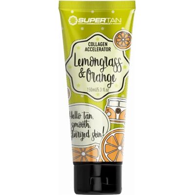 SuperTan Lemongrass i Pomarańczowa Lotion do opalania - Przyspieszacz kolagenu SuperTan Lemongrass i Pomarańczowa Lotion do opalania - Przyspieszacz kolagenu