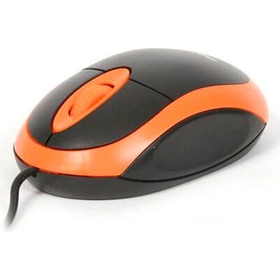 Omega OM06VO Maus - Beidhändig - 800 DPI - Optisch - USB - Orange Omega OM06VO Maus - Beidhändig - 800 DPI - Optisch - USB - Orange
