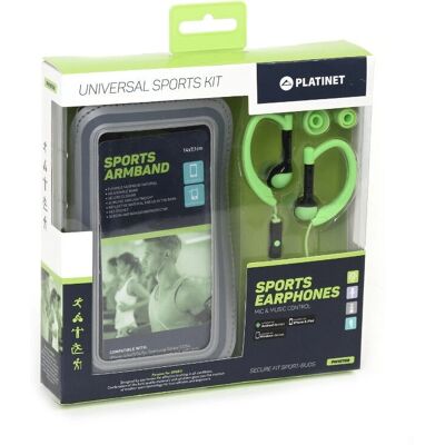 Platinet PM1070G Kopfhörer - In-Ear, Kabelgebunden, Grün, Sportstil Platinet PM1070G Kopfhörer - In-Ear, Kabelgebunden, Grün, Sportstil
