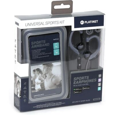 Platinet PM1070GR Headset - Grau - Kabelgebunden - 20-20000Hz Platinet PM1070GR Headset - Grau - Kabelgebunden - 20-20000Hz
