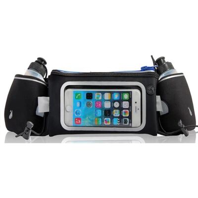 Northix Wasserdichte Smartphone Wasserflasche Hüfttasche - Schwarz Northix Wasserdichte Smartphone Wasserflasche Hüfttasche - Schwarz