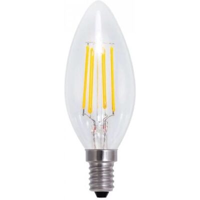 Omega OMELE14FC 4W Bec LED Alb Cald - Bec LED Omega OMELE14FC 4W Bec LED Alb Cald - Bec LED