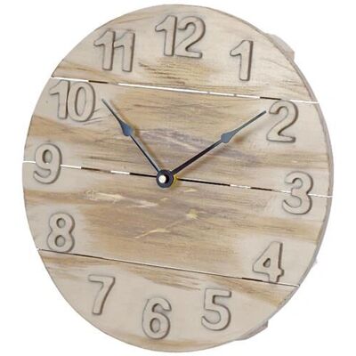 Platinet PZMA Wanduhr Brun - Wanduhren Platinet PZMA Wanduhr Brun - Wanduhren