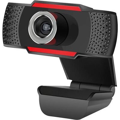 Platinet PCWC480 Webcam 640x480 - Noir, Rouge - Publicité Platinet PCWC480 Webcam 640x480 - Noir, Rouge - Publicité