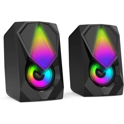 Omega VGSFB 2.0 Lautsprecher - Schwarz - Gaming Lautsprecher Omega VGSFB 2.0 Lautsprecher - Schwarz - Gaming Lautsprecher