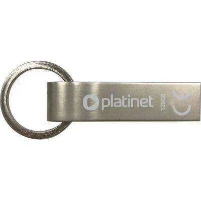Clé USB Platinet K-DEPO 128 Go - Acier Inoxydable - Publicité Clé USB Platinet K-DEPO 128 Go - Acier Inoxydable - Publicité