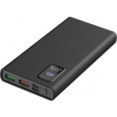 Batterie d'urgence Platinet 10000mAh PD 20W Écran LED - Power Bank - Publicité Batterie d'urgence Platinet 10000mAh PD 20W Écran LED - Power Bank - Publicité