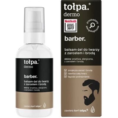 Tołpa Dermo Men Barber Balm - Hydrating Beard Gel for Men Tołpa Dermo Men Barber Balm - Hydrating Beard Gel for Men