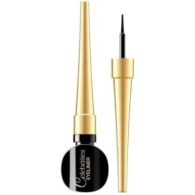 Eveline Cosmetics Celebrities Black Liquid Eyeliner - Eyeliner Eveline Cosmetics Celebrities Black Liquid Eyeliner - Eyeliner